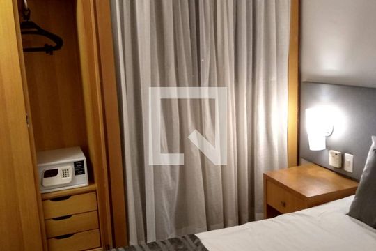 Quarto de apartamento para alugar com 1 quarto, 55m² em Centro, Santo André