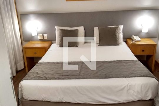 Quarto de apartamento para alugar com 1 quarto, 55m² em Centro, Santo André