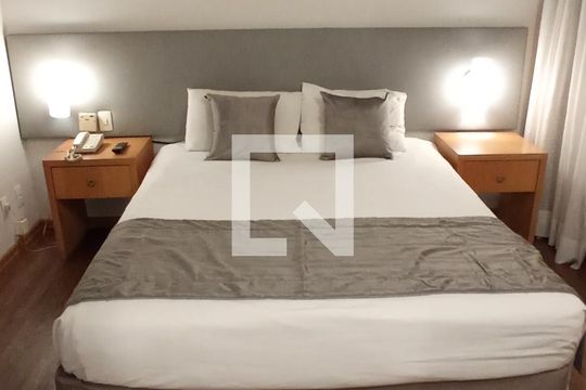 Quarto de apartamento para alugar com 1 quarto, 55m² em Centro, Santo André
