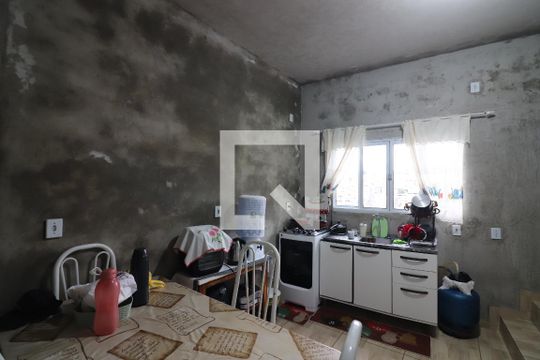 Sala/Cozinha  de casa à venda com 3 quartos, 50m² em Jardim Cipreste, São Bernardo do Campo