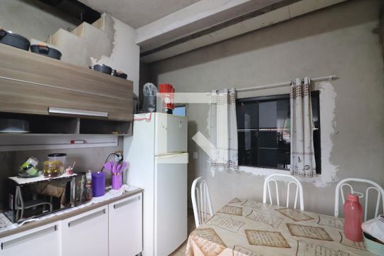 Sala/Cozinha  de casa à venda com 3 quartos, 50m² em Jardim Cipreste, São Bernardo do Campo