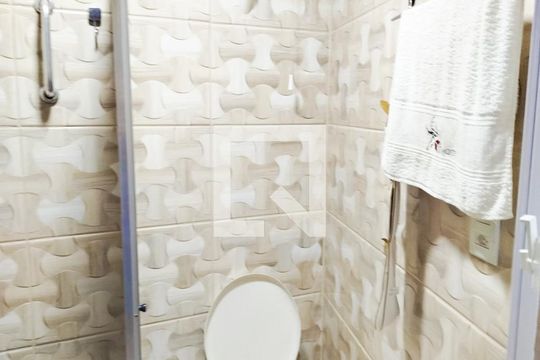 Banheiro de casa à venda com 4 quartos, 1008m² em Recreio da Borda do Campo, Santo André