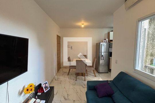 Sala - Sala de Jantar de apartamento à venda com 2 quartos, 50m² em Parque das Nações, Santo André