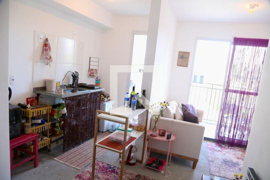 Sala de apartamento à venda com 2 quartos, 44m² em Vila Cruzeiro, São Paulo