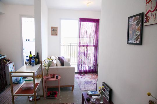 Sala de apartamento à venda com 2 quartos, 44m² em Vila Cruzeiro, São Paulo