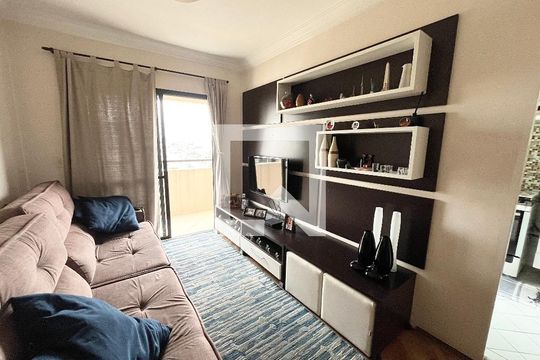 Sala de apartamento à venda com 2 quartos, 68m² em Chora Menino, São Paulo