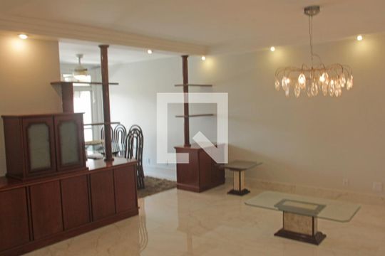 Sala de apartamento para alugar com 3 quartos, 200m² em Ponta da Praia, Santos