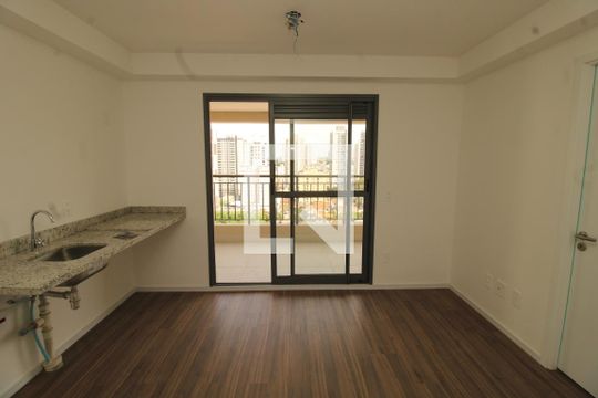 Sala/Cozinha de apartamento à venda com 1 quarto, 35m² em Ipiranga, São Paulo