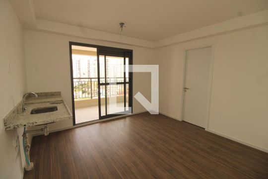 Sala/Cozinha de apartamento à venda com 1 quarto, 35m² em Ipiranga, São Paulo