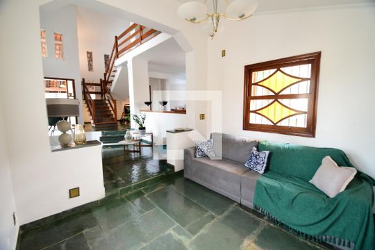 Sala de casa para alugar com 5 quartos, 290m² em Chácara Primavera, Campinas
