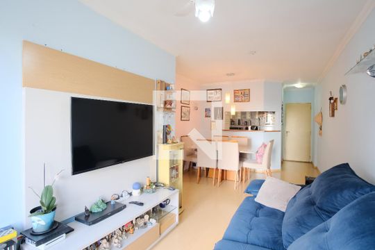 Sala de apartamento para alugar com 3 quartos, 74m² em Tatuapé, São Paulo