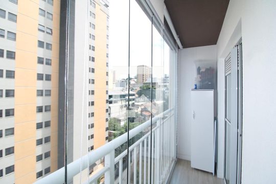 Sala / Cozinha - Varanda de apartamento à venda com 1 quarto, 31m² em Casa Verde, São Paulo