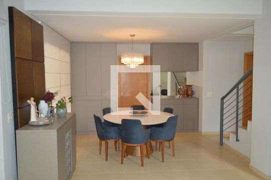 Sala de Jantar de casa para alugar com 3 quartos, 260m² em Vila do Golfe, Ribeirão Preto