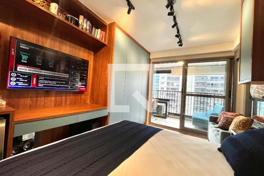 Sala/Quarto de kitnet/studio à venda com 1 quarto, 28m² em Vila Guarani (zona Sul), São Paulo