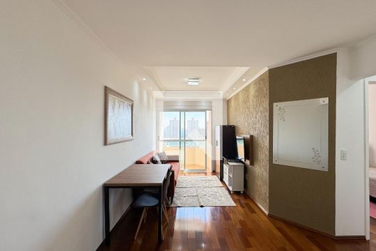 Sala de apartamento à venda com 2 quartos, 70m² em Vila Margarida, São Bernardo do Campo