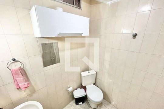Banheiro de apartamento à venda com 1 quarto, 52m² em Santana, São Paulo