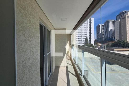 Varanda da Sala de apartamento à venda com 3 quartos, 68m² em Vila Galvão, Guarulhos