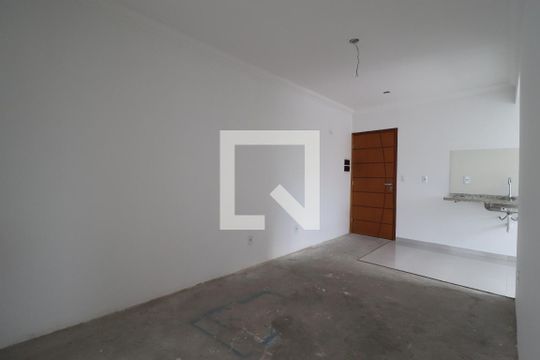 Sala de apartamento à venda com 2 quartos, 54m² em Vila Pires, Santo André