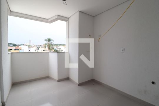 Varanda da Sala de apartamento à venda com 2 quartos, 54m² em Vila Pires, Santo André