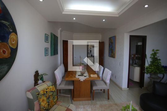 Sala de apartamento à venda com 4 quartos, 200m² em Calafate, Belo Horizonte