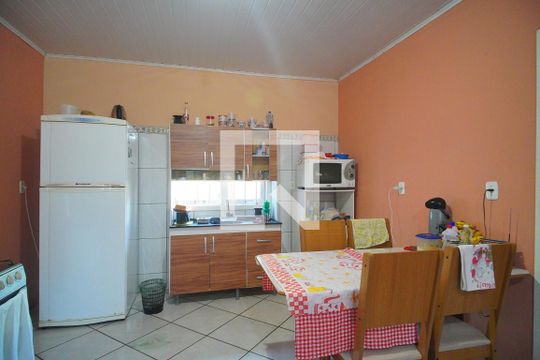 Sala/Cozinha de casa para alugar com 2 quartos, 17062m² em Santo Andre, São Leopoldo