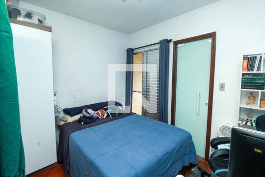 Suíte 2 de apartamento à venda com 2 quartos, 61m² em Vila Luzita, Santo André