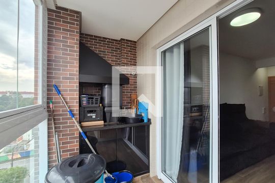 Varanda gourmet de apartamento à venda com 2 quartos, 62m² em Jardim Andrea Demarchi, São Bernardo do Campo