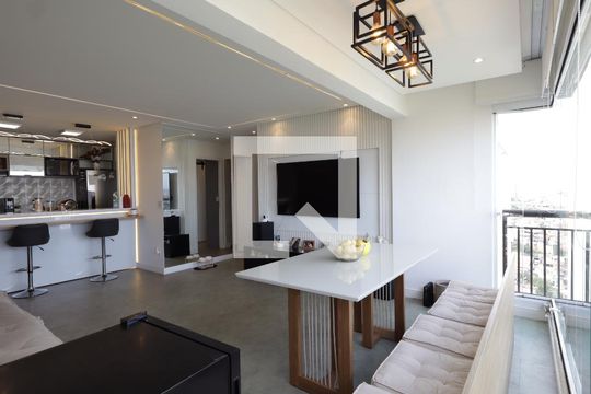 Sala de apartamento à venda com 2 quartos, 69m² em Vila Andrade, São Paulo