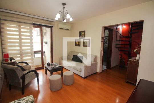 Sala 1 de apartamento à venda com 3 quartos, 160m² em Tristeza, Porto Alegre