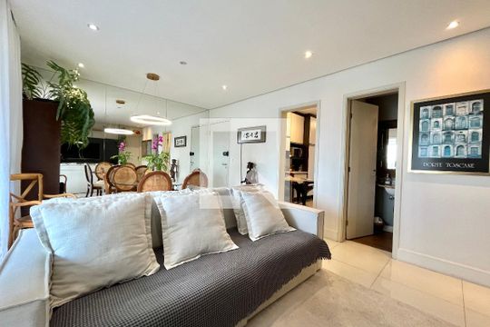 Sala de apartamento à venda com 3 quartos, 90m² em Jardim Jabaquara, São Paulo