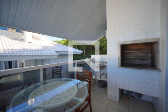 Sacada da sala de apartamento para alugar com 3 quartos, 120m² em Praia Brava, Florianópolis