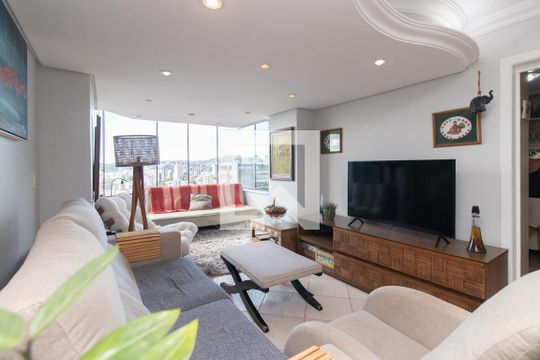 Sala de apartamento à venda com 3 quartos, 117m² em Praia de Belas, Porto Alegre