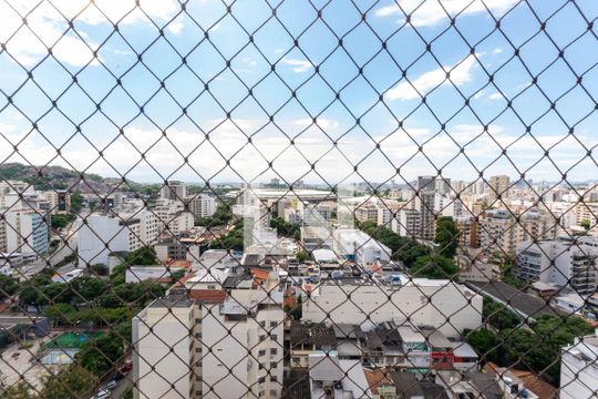 Varanda da Sala de apartamento à venda com 3 quartos, 110m² em Maracanã, Rio de Janeiro