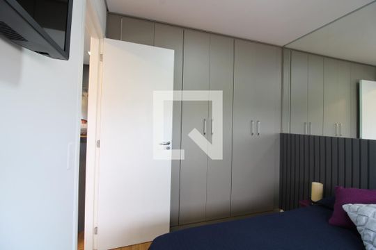 Quarto 2 de apartamento para alugar com 2 quartos, 37m² em Vila Pierina, São Paulo