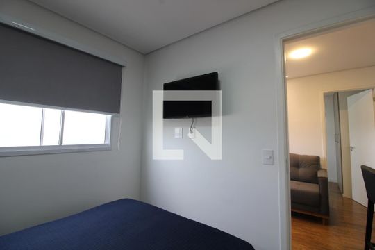 Quarto 2 de apartamento para alugar com 2 quartos, 37m² em Vila Pierina, São Paulo
