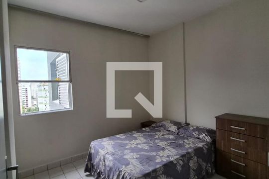 Quarto de apartamento para alugar com 1 quarto, 40m² em Boa Vista, São Vicente