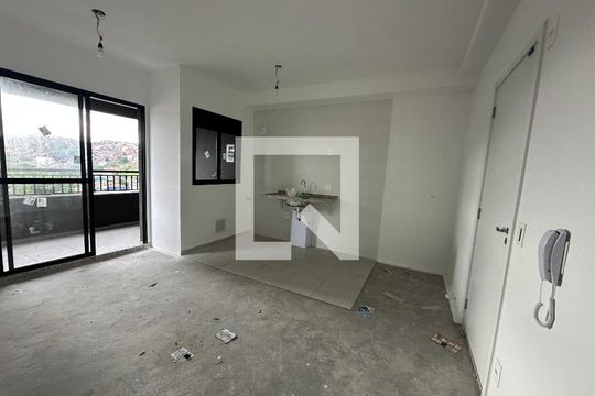 Sala de apartamento à venda com 1 quarto, 48m² em vila pindorama, Barueri