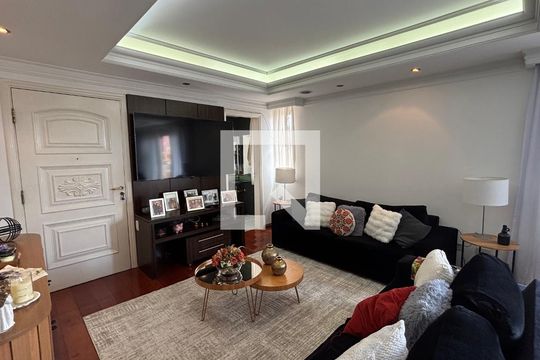 Sala - Sala de Jantar  de apartamento à venda com 3 quartos, 155m² em Vila Assunção, Santo André