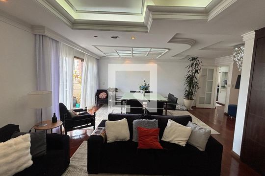 Sala - Sala de Jantar  de apartamento à venda com 3 quartos, 155m² em Vila Assunção, Santo André
