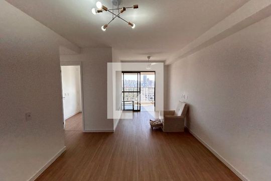 Sala  de apartamento à venda com 3 quartos, 77m² em Santo Amaro, São Paulo
