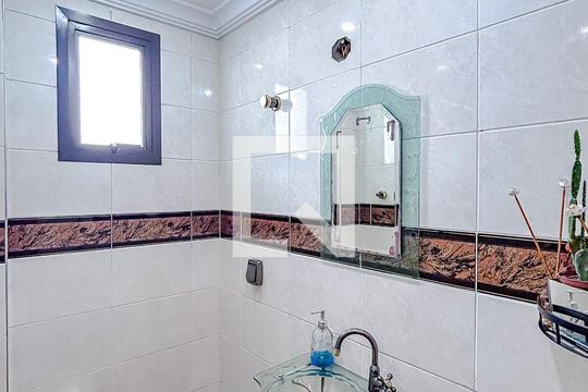 Lavabo de apartamento à venda com 3 quartos, 115m² em Chácara Seis de Outubro, São Paulo