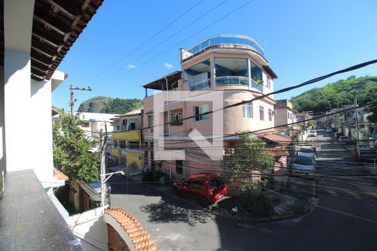 Quarto 1 - Varanda que se comunica com a suíte de casa de condomínio à venda com 3 quartos, 162m² em Taquara, Rio de Janeiro