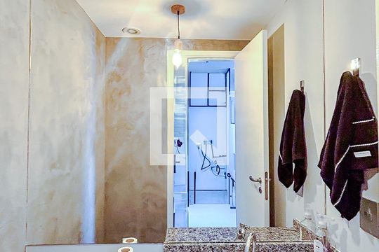 Lavabo de apartamento para alugar com 3 quartos, 119m² em Vila Carrão, São Paulo