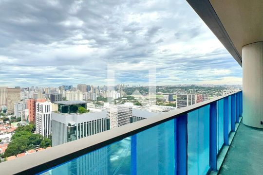 Varanda de apartamento à venda com 3 quartos, 233m² em Jardim Paulistano, São Paulo