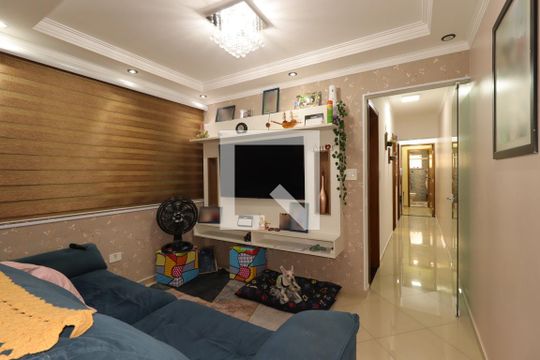 Sala de apartamento para alugar com 1 quarto, 163m² em Parque das Nações, Santo André