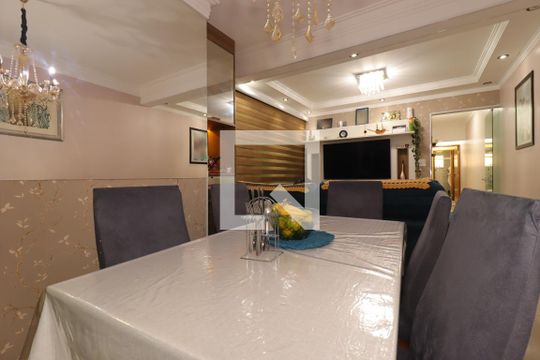 Sala de Jantar de apartamento para alugar com 1 quarto, 163m² em Parque das Nações, Santo André
