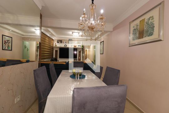 Sala de Jantar de apartamento para alugar com 1 quarto, 163m² em Parque das Nações, Santo André