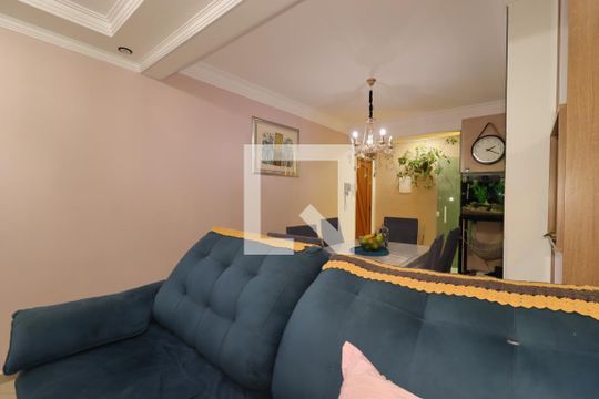 Sala de apartamento para alugar com 1 quarto, 163m² em Parque das Nações, Santo André