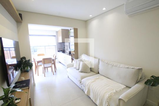 Sala de apartamento à venda com 2 quartos, 60m² em Ipiranga, São Paulo