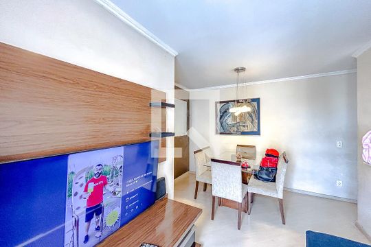 Sala de apartamento à venda com 2 quartos, 49m² em Vila Guilhermina, São Paulo